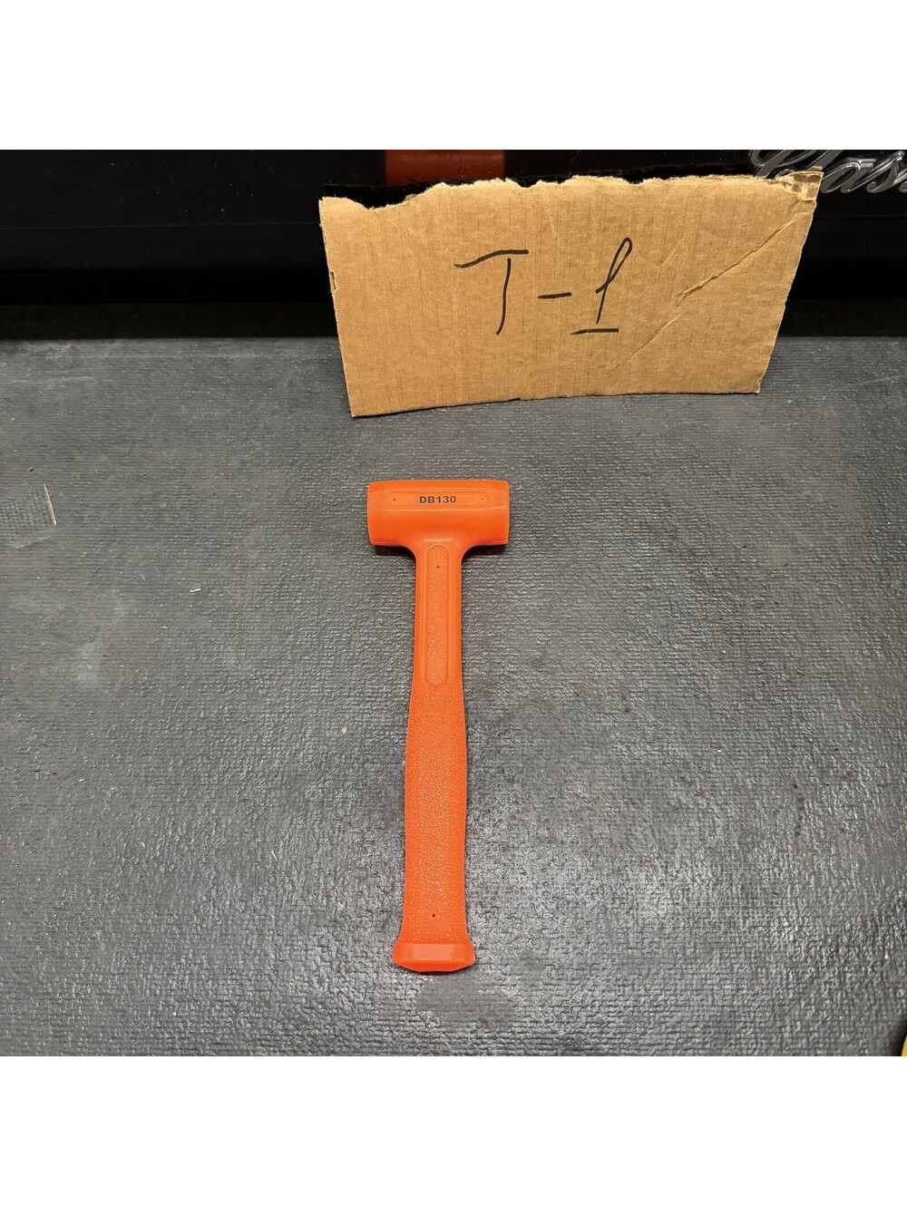 Matco Tools DB130 Dead Blow Hammer Orange - Excellent Condition - T-1